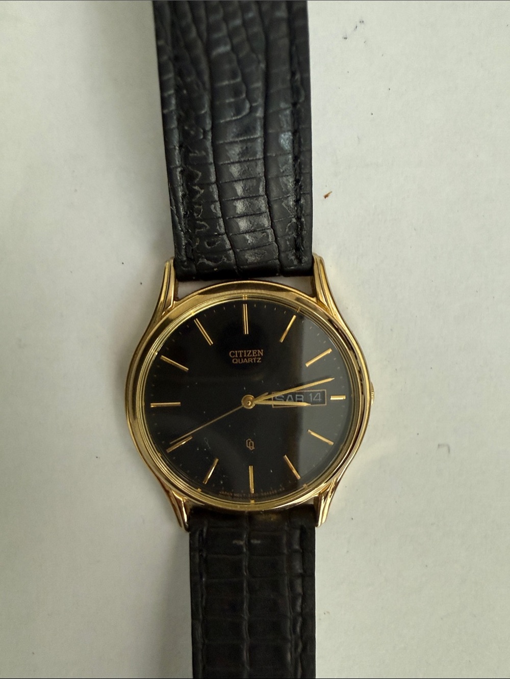 Citizen Gold and Black Men's Quartz Watch